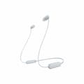 Miniatyrbillede 1 af 3: Bluetooth-hovedtelefoner Sony WI-C100 Hvid