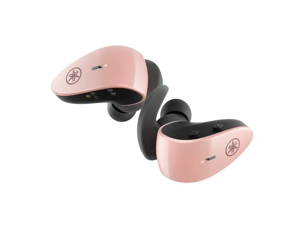 Yamaha TW-ES5A, True Wireless Stereo (TWS), samtaler/musikk, 20 - 20000 Hz, hodesett, rosa