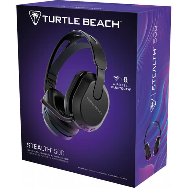 Turtle Beach Stealth 500 trådlösa spelhörlurar, svart, PC