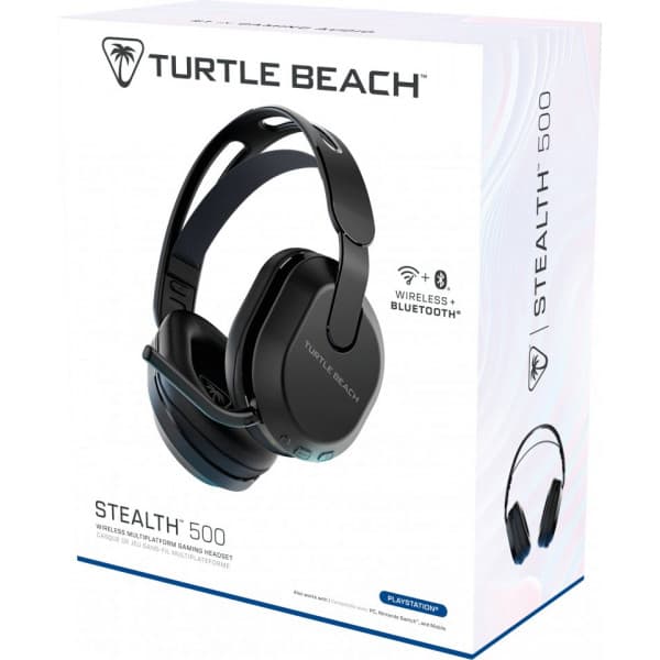 Turtle Beach Stealth 500 trådløst gaming headset, sort, PlayStation / Switch / PC