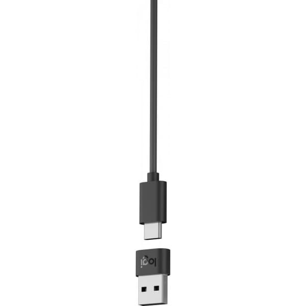 Logitech Zone Wired Earbuds - høretelefoner, grafit