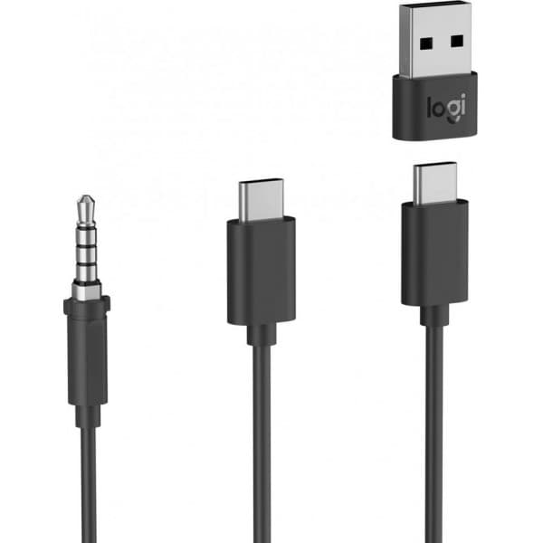 Logitech Zone Wired Earbuds - høretelefoner, grafit