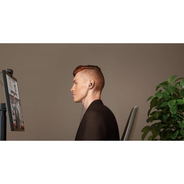 Logitech Zone Wired Earbuds - høretelefoner, grafit