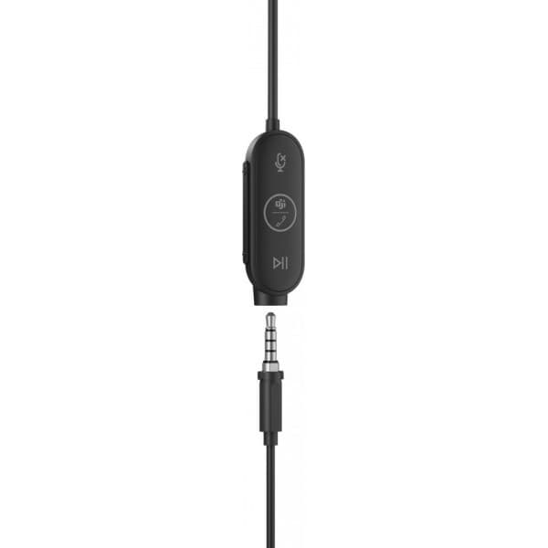 Logitech Zone Wired Earbuds -hörlurar, Teams