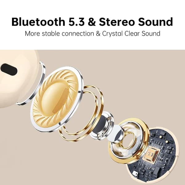 ET05 True Wireless Bluetooth-hodetelefoner, svart
