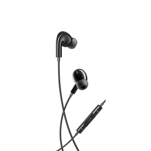 XO trådbundna hörlurar EP73 USB-C svart