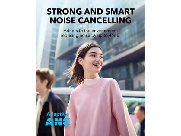 Soundcore A30i trådløse hodetelefoner rosa