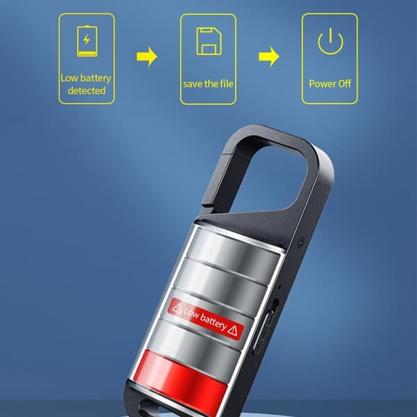32GB brusreducering Digital Audio Voice Recorder MP3-spelare Diktafon med trådhörlurar