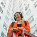 Miniatyrbild 6 av 11: Trådlöst Hopfällbart Headset Folbeat InnovaGoods