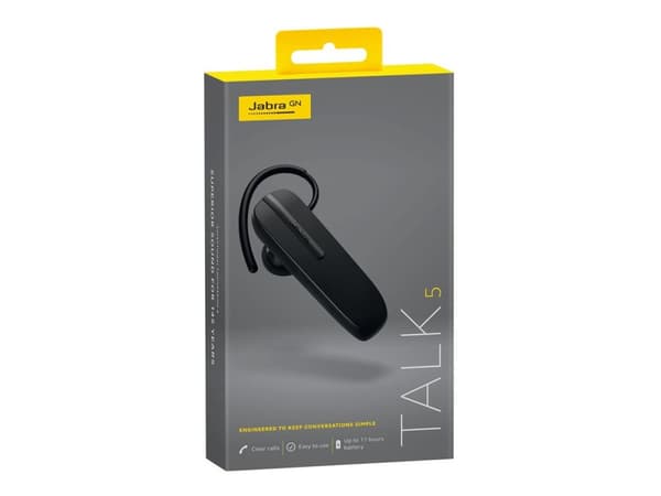 Jabra TALK 5 Trådlöst Headset – Svart