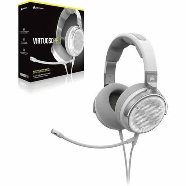 Hörlurar med Mikrofon Corsair Vit