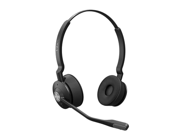 Jabra Engage - Hodesett - on-ear - erstatning - trådløs - UC-sertifisert