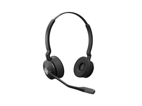 Jabra Engage - Hodesett - on-ear - erstatning - trådløs - UC-sertifisert
