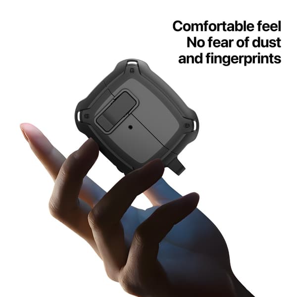 DUX DUCIS til Samsung Galaxy Buds3 Pro Buds3 Cover Shell med krog - Sort