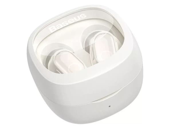 Baseus Bowie WM02, True Wireless Stereo (TWS), Opkald/musik, 20 - 20000 Hz, 33 g, Headset, Hvid