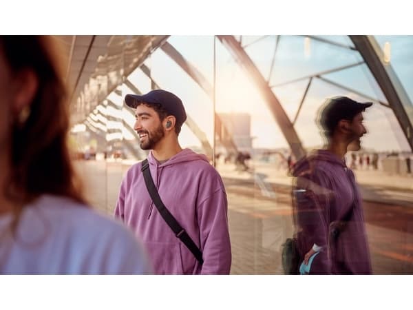 Philips TAT3509GY - True wireless-hodetelefoner med mikrofon - i øret - Bluetooth - grå
