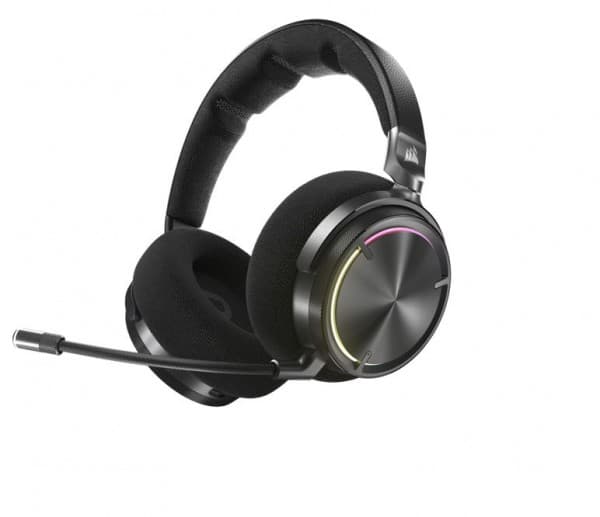 Corsair VIRTUOSO MAX WIRELESS, Hiili, Langaton, Peli, 20 - 40000 Hz, Kuulokkeet, Hiilikuitu