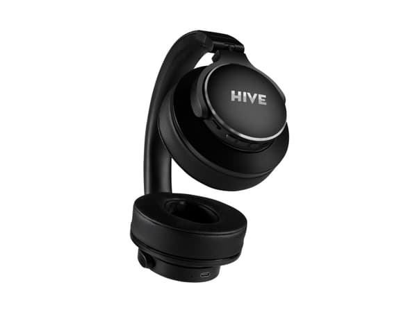 Niceboy HIVE 3 Aura ANC, Langallinen & langaton, Puhelut/Musiikki, 20 - 20000 Hz, 264 g, Kuulokkeet, Musta