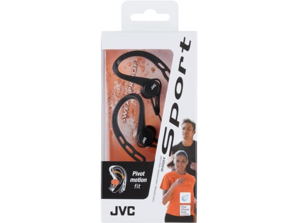 JVC HA-ECX20-P-E, Koblet med ledninger (ikke trådløs), 10 - 23000 Hz, Idretter, Hodetelefoner, Blå, Rosa