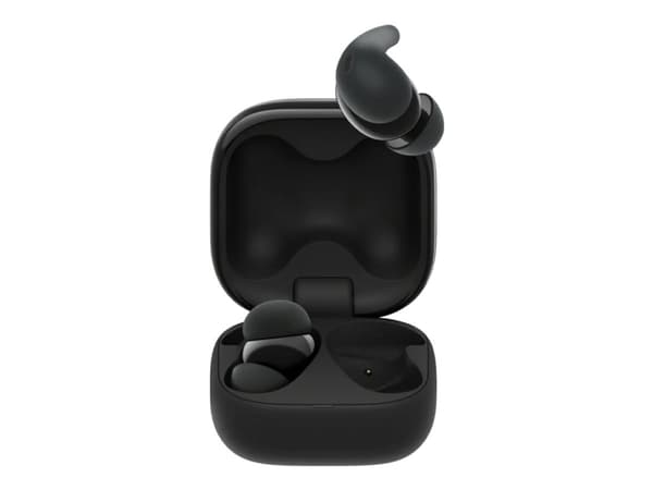 Sony LinkBuds Fit - Langattomat korvakuulokkeet mikrofonilla - in-ear - Bluetooth - aktiivinen melunvaimennus - musta