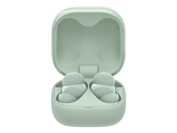 Sony LinkBuds Fit - Langattomat korvakuulokkeet mikrofonilla - in-ear - Bluetooth - aktiivinen melunvaimennus - vihreä