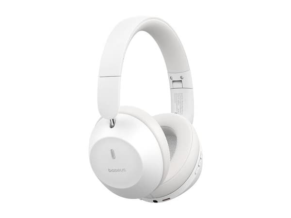 Baseus Bass 30 Max, Kabel & Trådlös, Samtal/musik, 20 - 20000 hz, 245,5 g, Headset, Vit