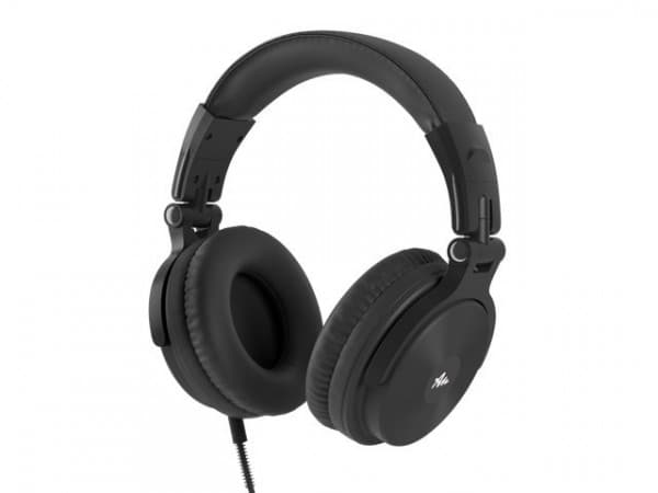 Audictus VOYAGER, Ledning & Trådløs, Samtaler/musikk, 20 - 22000 Hz, 240 g, Hodetelefoner, Sort