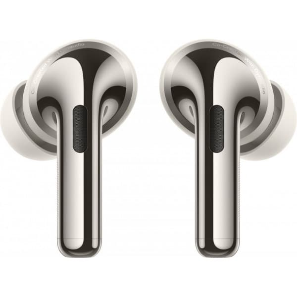 OnePlus Buds Pro 3 in-ear høretelefoner med aktiv støjreduktion, Lunar Radiance