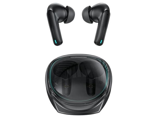 USAMS Bluetooth 5.3 TWS XJ13-serien Gaming ørepropper trådløs svart/svart BHUXJ01 (US-XJ13)