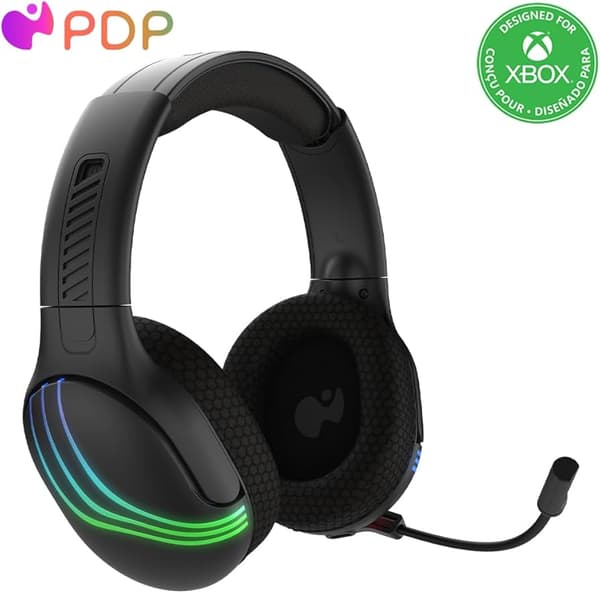 Pdp Xbox Afterglow Wave - Wireless Headsets Black