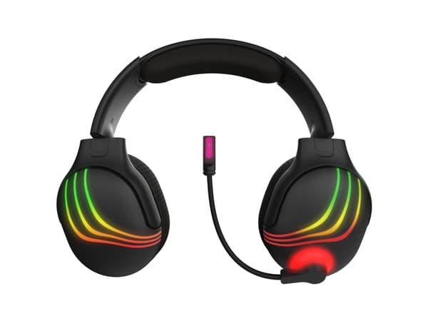 PDP 049-032-BK, Trådlös, Spela, Headset, Svart