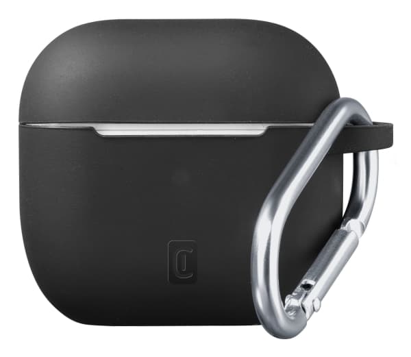 Cellularline BOUNCEAIRPODS4K, Fodral, Silikon, 32 g, Svart