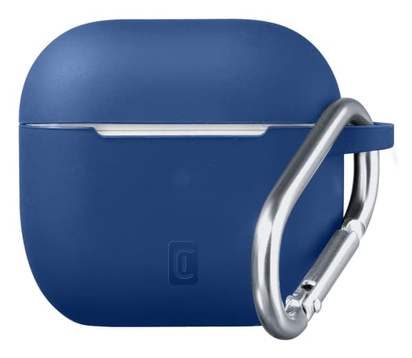 Cellularline BOUNCEAIRPODS4B, Fodral, Silikon, 33 g, Blå