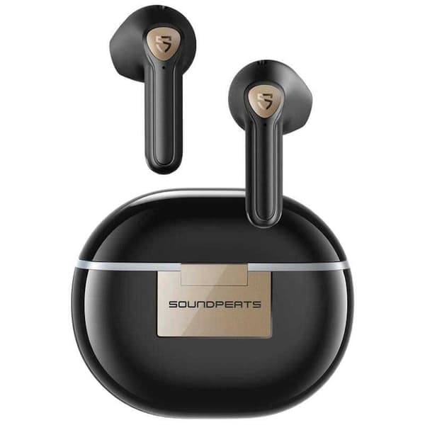 Soundpeats Air3 Deluxe Hs Tws Hörlurar Svart