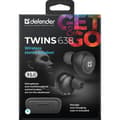 Miniatyrbild 6 av 10: Ear Bluetooth hörlurar Defender Twins 638 Svart