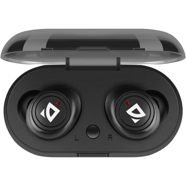 Ear Bluetooth hörlurar Defender Twins 638 Svart