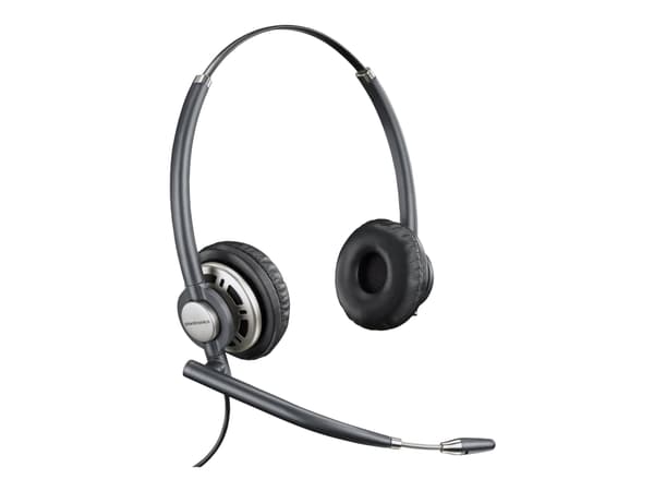 Poly EncorePro HW720 - EncorePro 700 Series - headset - på örat - kabelansluten - USB-A - svart