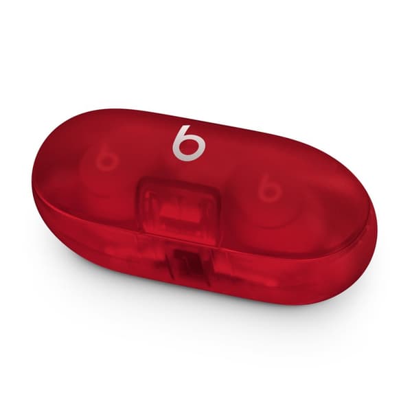 Beats Solo Buds Trådlösa In-Ear Hörlurar - Transparent Röd