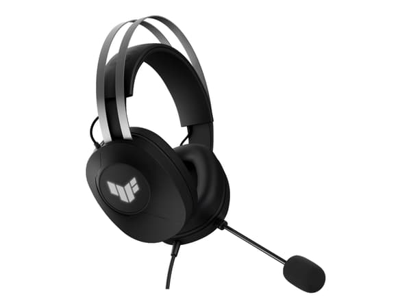 ASUS TUF Gaming H1 Gen II - Hodesett - full størrelse - kablet - USB-A - svart