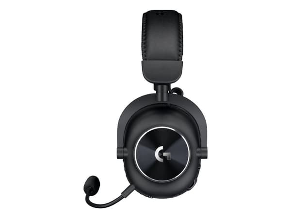 Logitech G Pro X 2 - Hodesett - full størrelse - Bluetooth / LIGHTSPEED - trådløs, kablet - 3,5 mm jakk - lydisolerende - svart