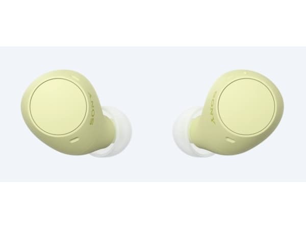 Sony WF-C510 - True wireless-hörlurar med mikrofon - inuti örat - gul