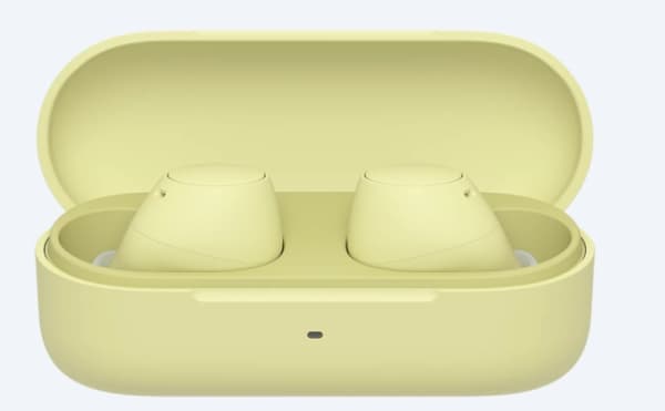Sony WF-C510 - True wireless-hörlurar med mikrofon - inuti örat - gul