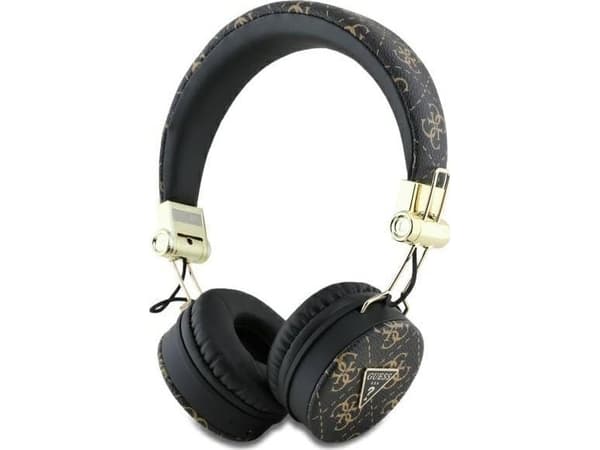 Słuchawki Guess Bluetooth ENC GUBH70E4PTMK on-ear headphones black/black 4G Triangle Round Shape