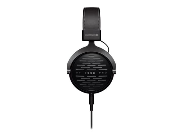 beyerdynamic DT 1990 PRO - MKII - kuulokkeet - täysikokoinen - langallinen - 6,35 mm jakki - musta