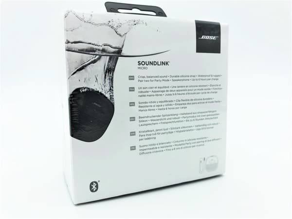 Bose SoundLink Micro – Bluetooth-högtalare – Svart