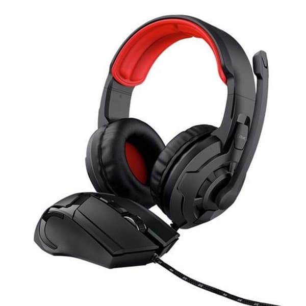 Gaming-pack Trust 24761 Mus Hörlurar Svart