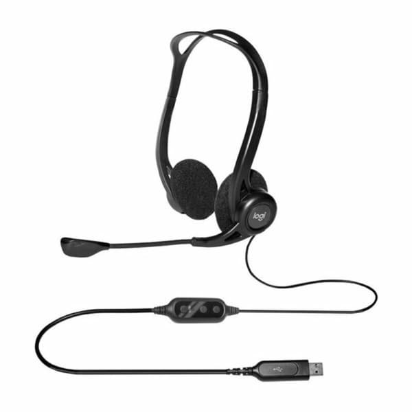 Diademhörlurar Logitech 981-000100 Svart