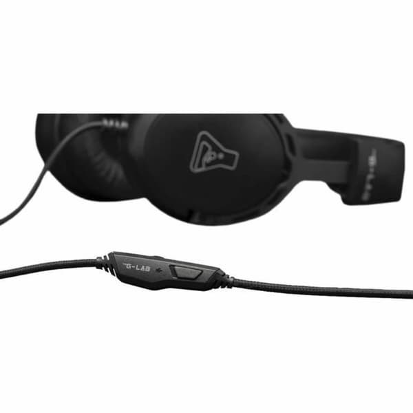 Hörlurar The G-Lab KORP TITANIUM Svart