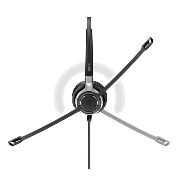 Hörlurar med Mikrofon Epos IMPACT SC 662 Svart Silvrig