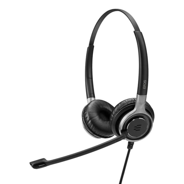 Hörlurar med Mikrofon Epos IMPACT SC 662 Svart Silvrig